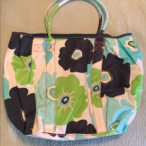 Large lined tote